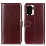 For OnePlus Ace 6 Ultra 5G Case Crazy Horse Texture PU Leather Phone Stand Cover