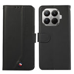 Xiaomi 17T-skal RFID-blockerande läderfodral med fällbart lock