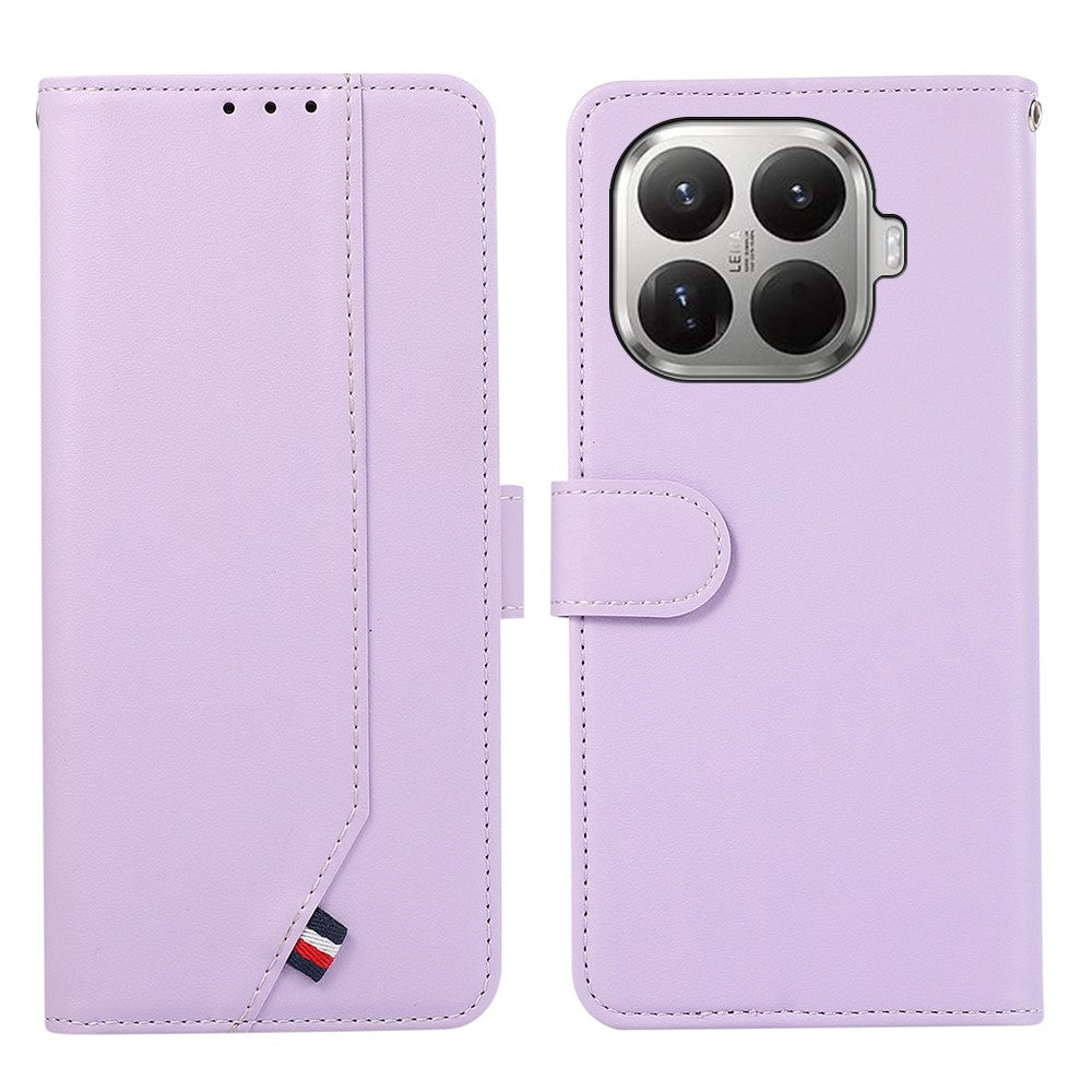 Xiaomi 17T-skal RFID-blockerande läderfodral med fällbart lock