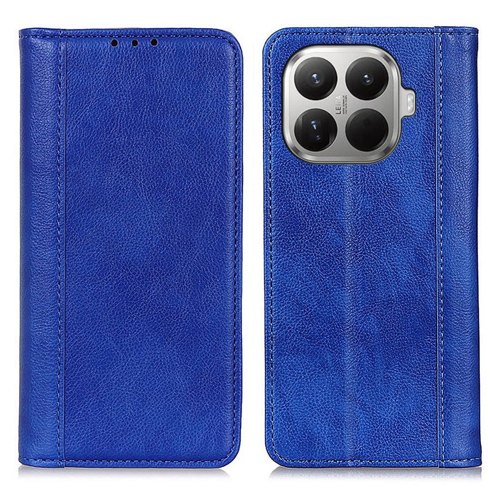 For Xiaomi 17T Pro Stand Case Split Leather Litchi Texture Wallet Phone Cover