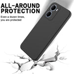 For Xiaomi Redmi R70 5G / Xiaomi Redmi R70m 5G / Xiaomi Redmi 15a 5G Liquid Silicone Case Phone Back Cover with Hand Strap