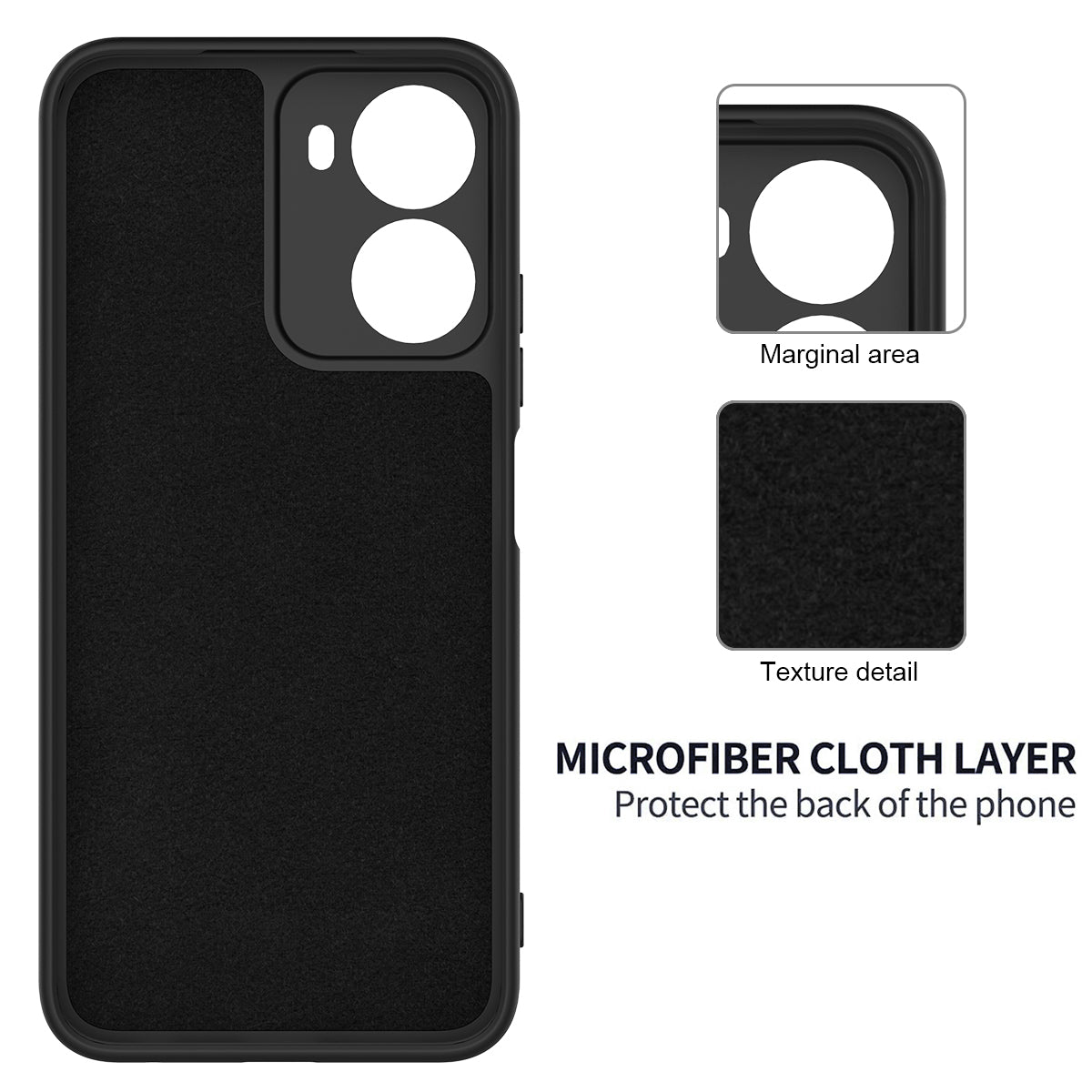For Xiaomi Redmi R70 5G / Xiaomi Redmi R70m 5G / Xiaomi Redmi 15a 5G Liquid Silicone Case Phone Back Cover with Hand Strap
