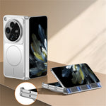 GKK for Oppo Find N3 5G Magnetic Case Hard PC Ultra Thin Protective Cover with Screen Protector