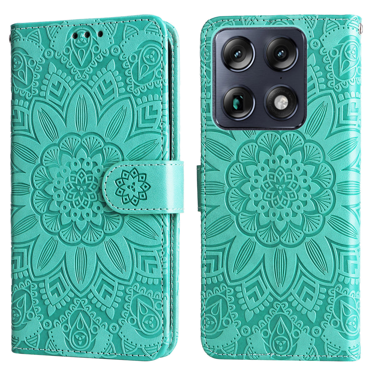 For Motorola Moto X70 Air Pro 5G / Motorola Signature 5G Case Sunflower Imprint Leather Wallet Phone Cover