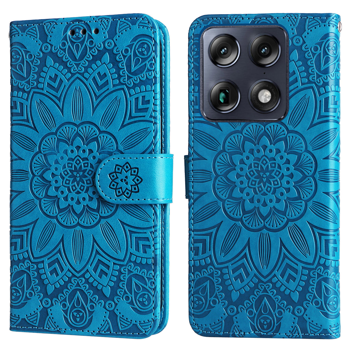 For Motorola Moto X70 Air Pro 5G / Motorola Signature 5G Case Sunflower Imprint Leather Wallet Phone Cover