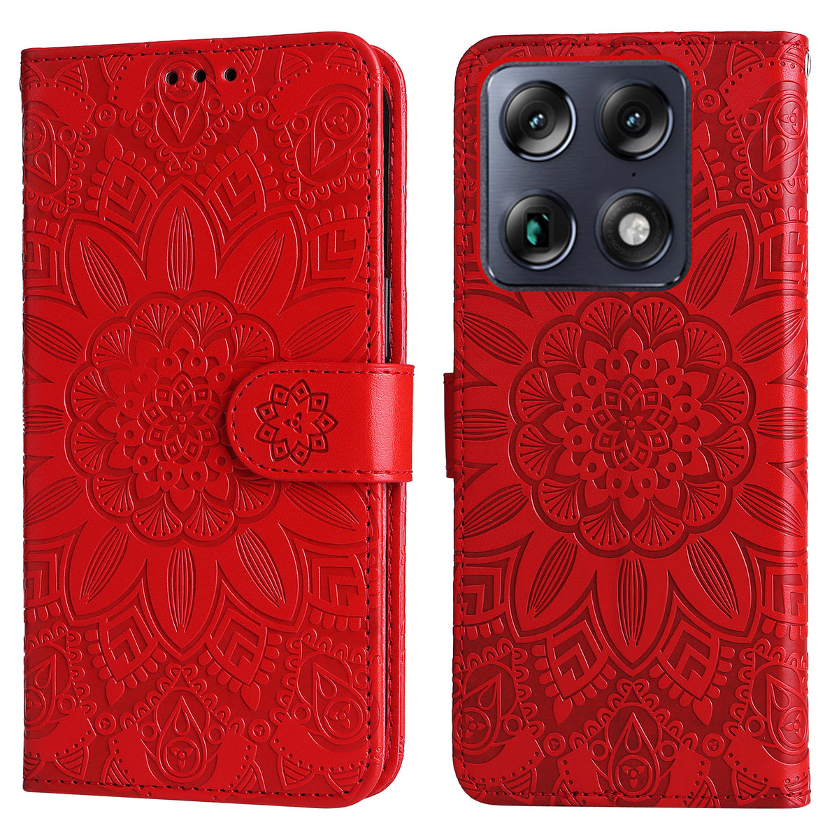 For Motorola Moto X70 Air Pro 5G / Motorola Signature 5G Case Sunflower Imprint Leather Wallet Phone Cover