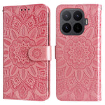 For Xiaomi 17T Case Sunflower Imprint Leather Wallet Phone Cover