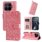 For Xiaomi 17T Case Sunflower Imprint Leather Wallet Phone Cover