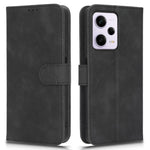 For Xiaomi Redmi Note 12 Pro 5G / Note 12 Pro Speed 5G / Poco X5 Pro 5G Skin-touch Feeling Phone Case Wallet Stand Flip Shockproof PU Leather+TPU Cover
