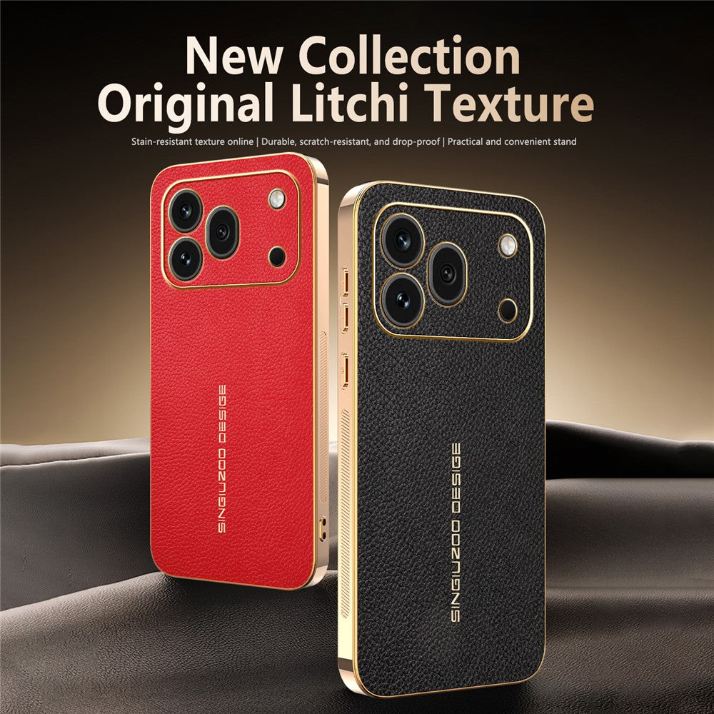 For Honor 600 Pro 5G Case Anti Scratch Litchi Texture PU Leather TPU Phone Back Cover
