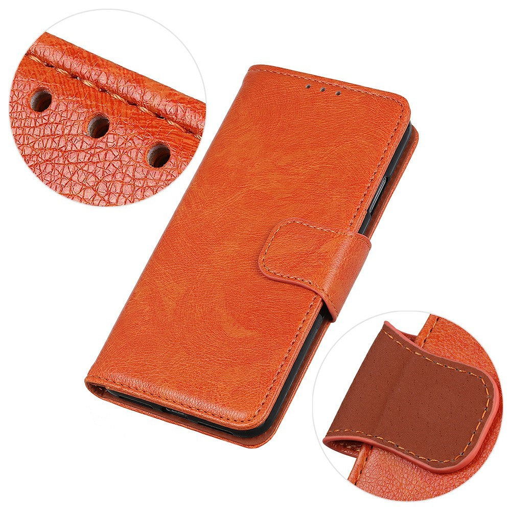 For Honor 600 5G / 600 Pro 5G Case Nappa Texture Split Leather Wallet Phone Cover