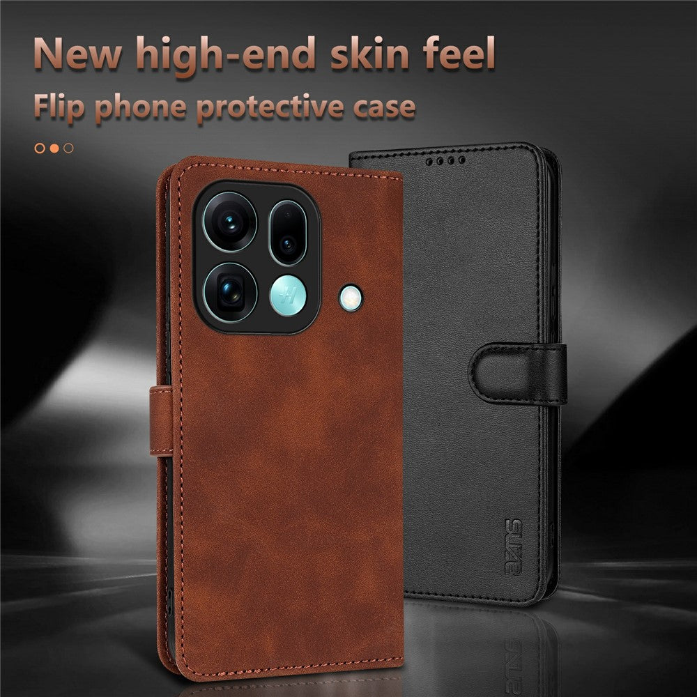 AZNS For Oppo Find X9s Pro 5G Case PU Leather Wallet Phone Cover