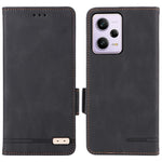 For Xiaomi Redmi Note 12 Pro 5G / Note 12 Pro Speed 5G / Poco X5 Pro 5G PU Leather Anti-drop Case Hardware Decor Dual Magnetic Clasp Wallet Stand Phone Cover