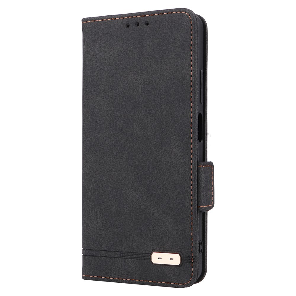 For Xiaomi Redmi Note 12 Pro 5G / Note 12 Pro Speed 5G / Poco X5 Pro 5G PU Leather Anti-drop Case Hardware Decor Dual Magnetic Clasp Wallet Stand Phone Cover