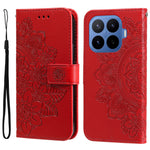 For Xiaomi 17T Pro Case Floral Pattern PU Leather Wallet Stand Phone Cover