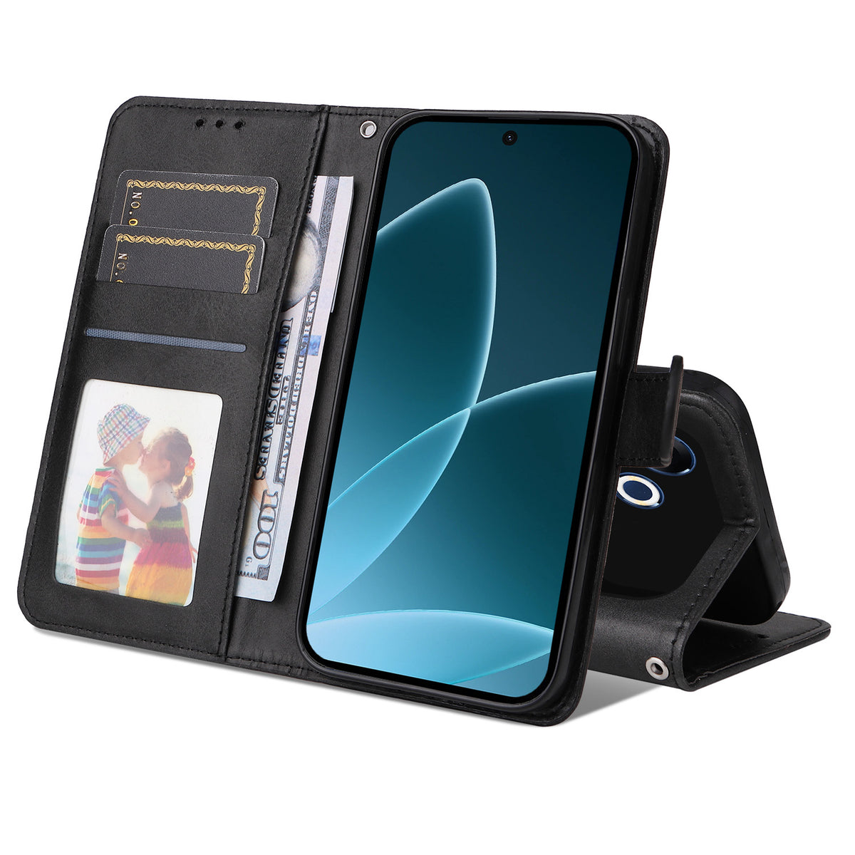 For Oppo F33 Pro 5G / Oppo A6s Pro 5G Case Wallet PU Leather Folio Flip Phone Cover
