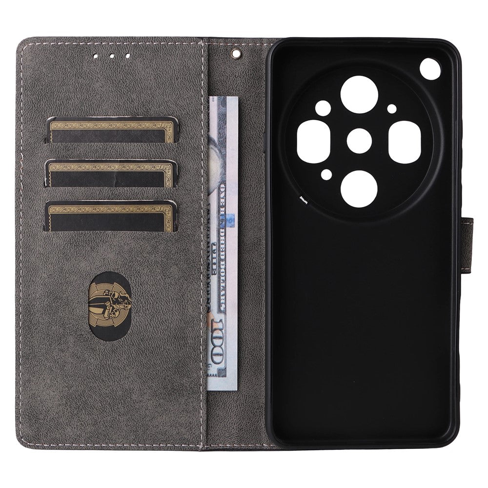 For Oppo Find X9 Ultra 5G Case Wallet RFID Blocking PU Leather Phone Cover Stand with Strap