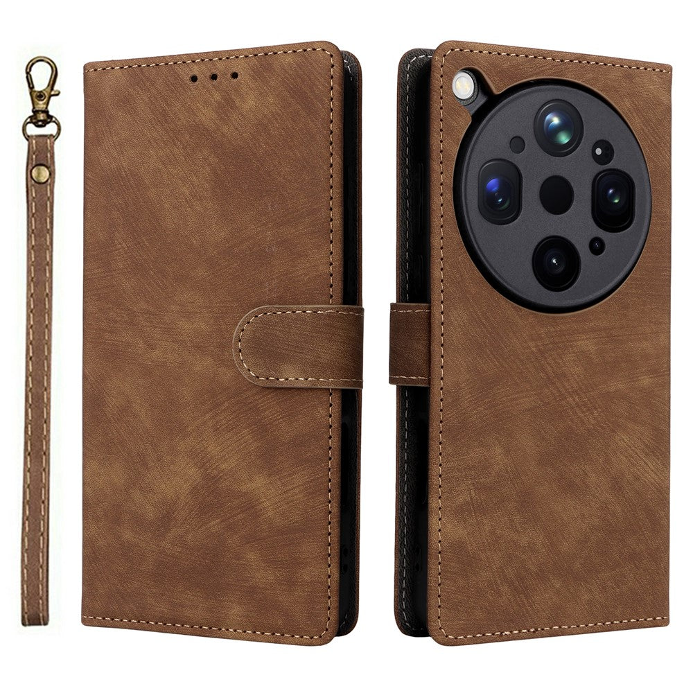 For Oppo Find X9 Ultra 5G Case Wallet RFID Blocking PU Leather Phone Cover Stand with Strap