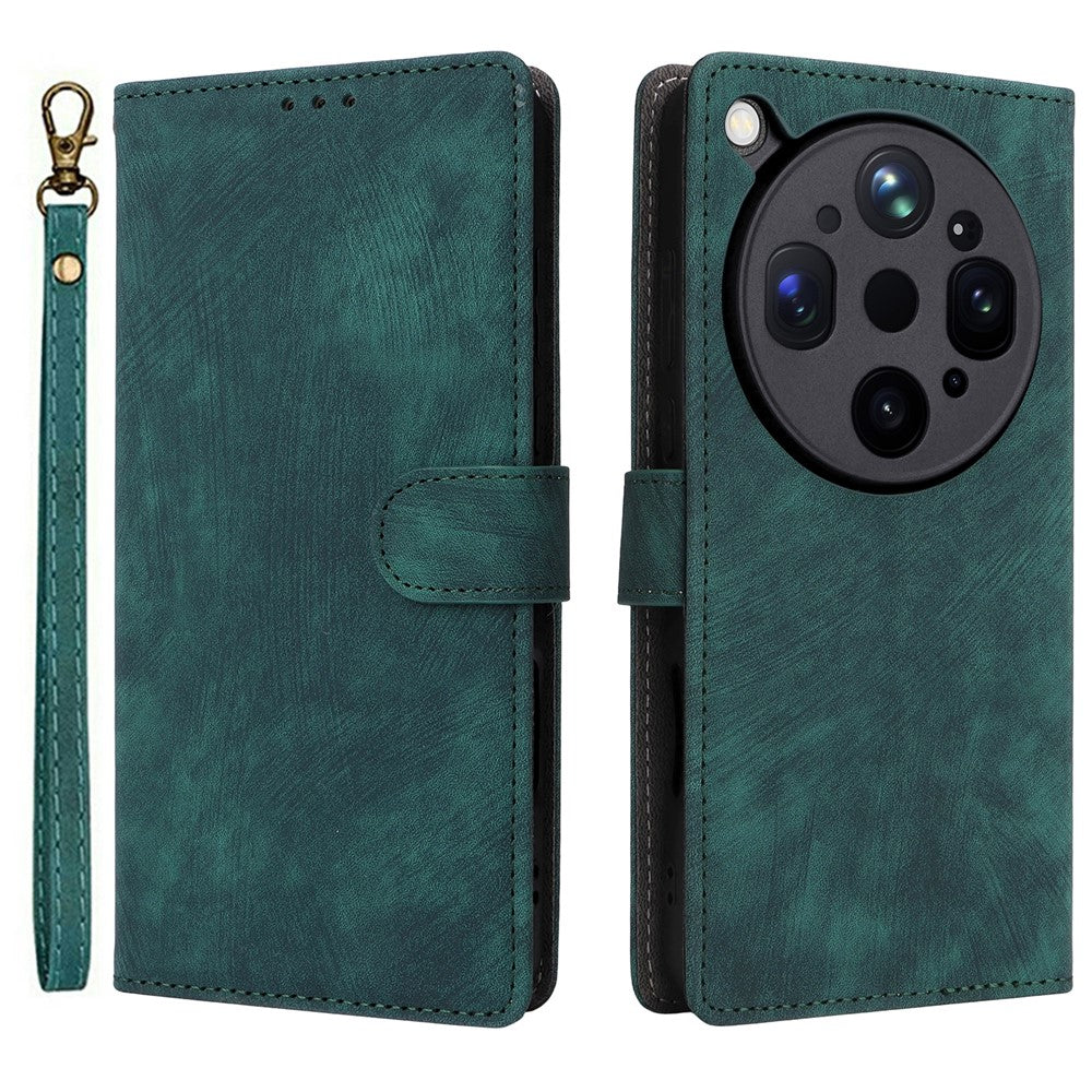 For Oppo Find X9 Ultra 5G Case Wallet RFID Blocking PU Leather Phone Cover Stand with Strap