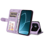 For Oppo F33 Pro 5G / Oppo A6s Pro 5G Leather Wallet Cases Skin Touch Phone Cover Stand with Strap