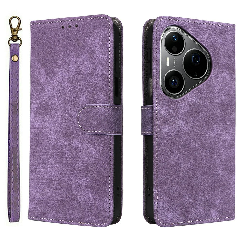 For Huawei Pura 90s Pro 5G / Pura 90 Pro Case Wallet RFID Blocking PU Leather Phone Cover Stand with Strap