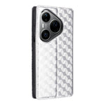Huawei Pura 90s Pro 5G / Pura 90 Pro pungcover i PU-læder med rombemønster