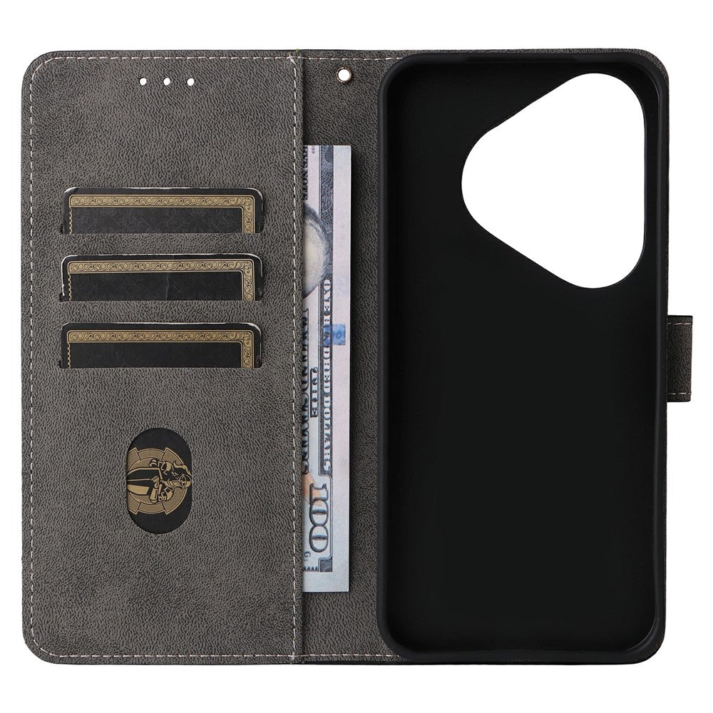 For Huawei Pura 90s Pro Max 5G / Pura 90 Pro Max Case Wallet RFID Blocking PU Leather Phone Cover Stand with Strap