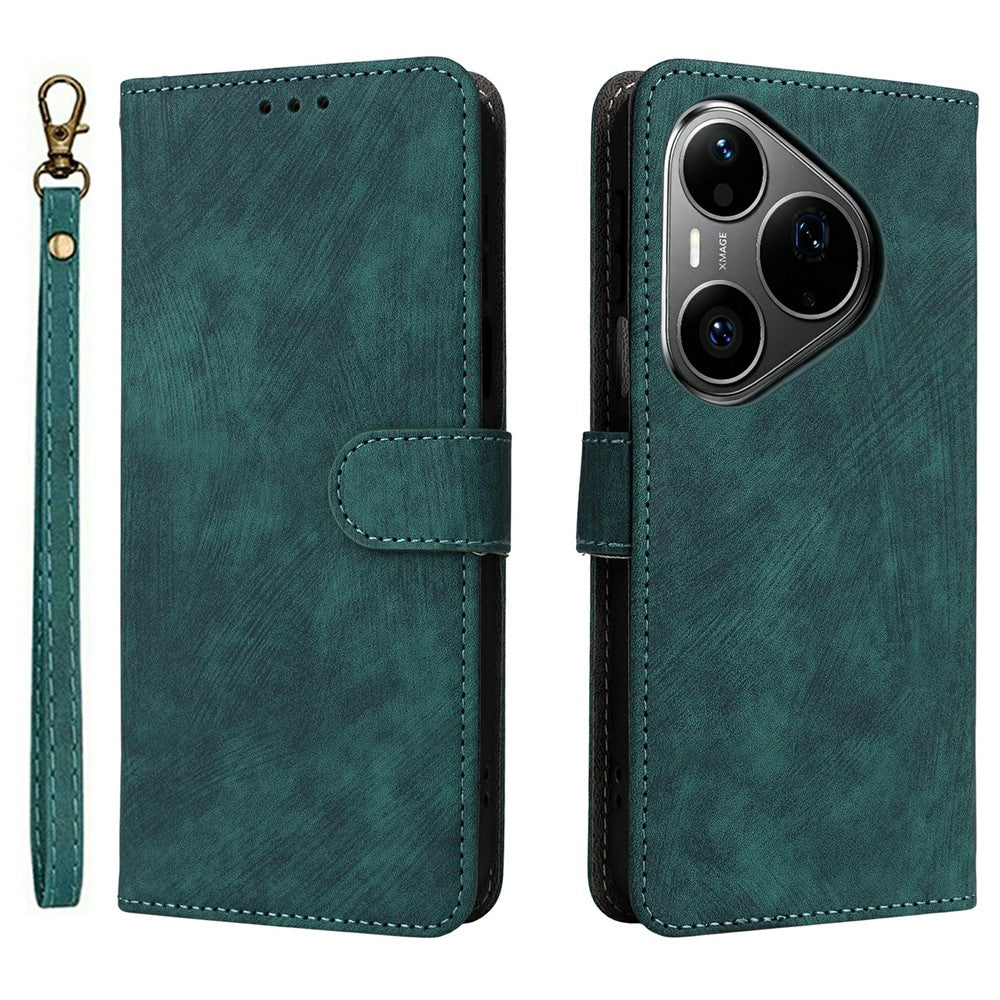 For Huawei Pura 90s Pro Max 5G / Pura 90 Pro Max Case Wallet RFID Blocking PU Leather Phone Cover Stand with Strap