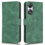 For Oppo A58 5G Shockproof Phone Case Skin-touch Feeling Wallet Stand Flip Anti-scratch PU Leather+TPU Cover