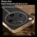For Oppo Find X9 Ultra 5G Case Anti Scratch Litchi Texture PU Leather TPU Phone Back Cover