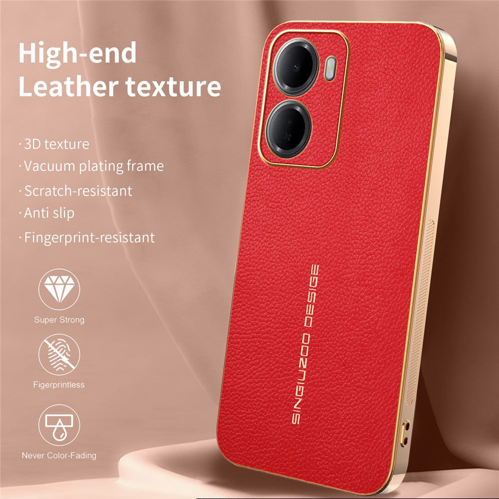 For Xiaomi Redmi 15a 5G Case Anti Scratch Litchi Texture PU Leather TPU Phone Back Cover