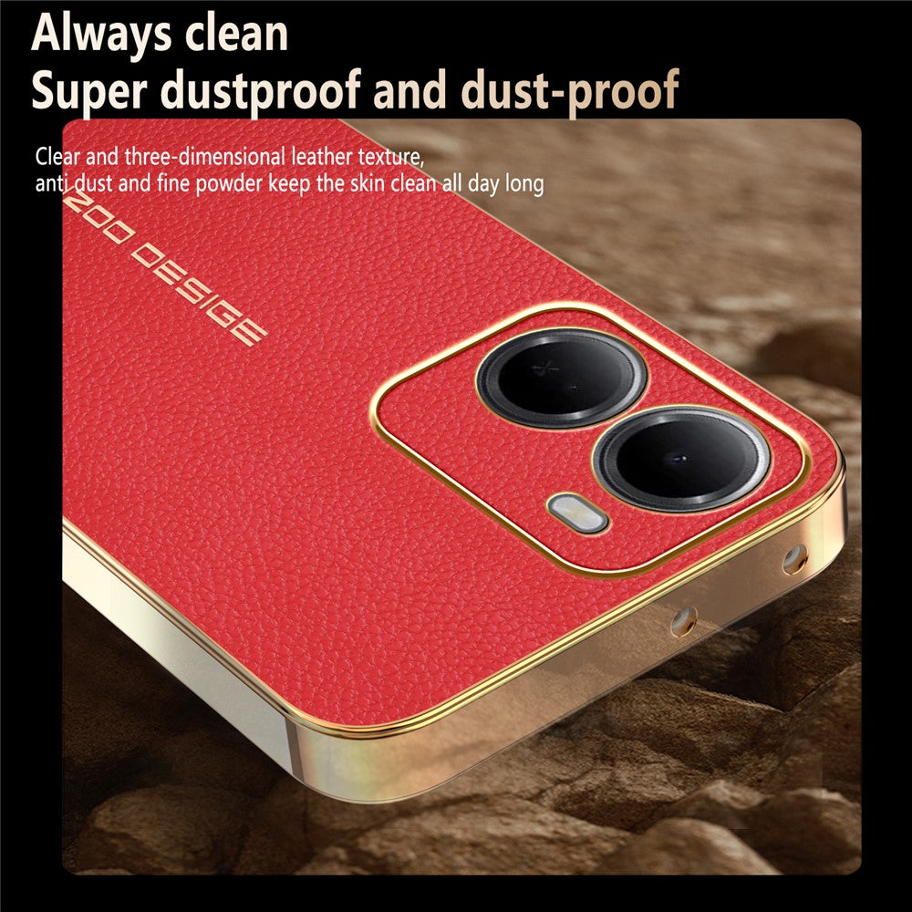 For Xiaomi Redmi 15a 5G Case Anti Scratch Litchi Texture PU Leather TPU Phone Back Cover