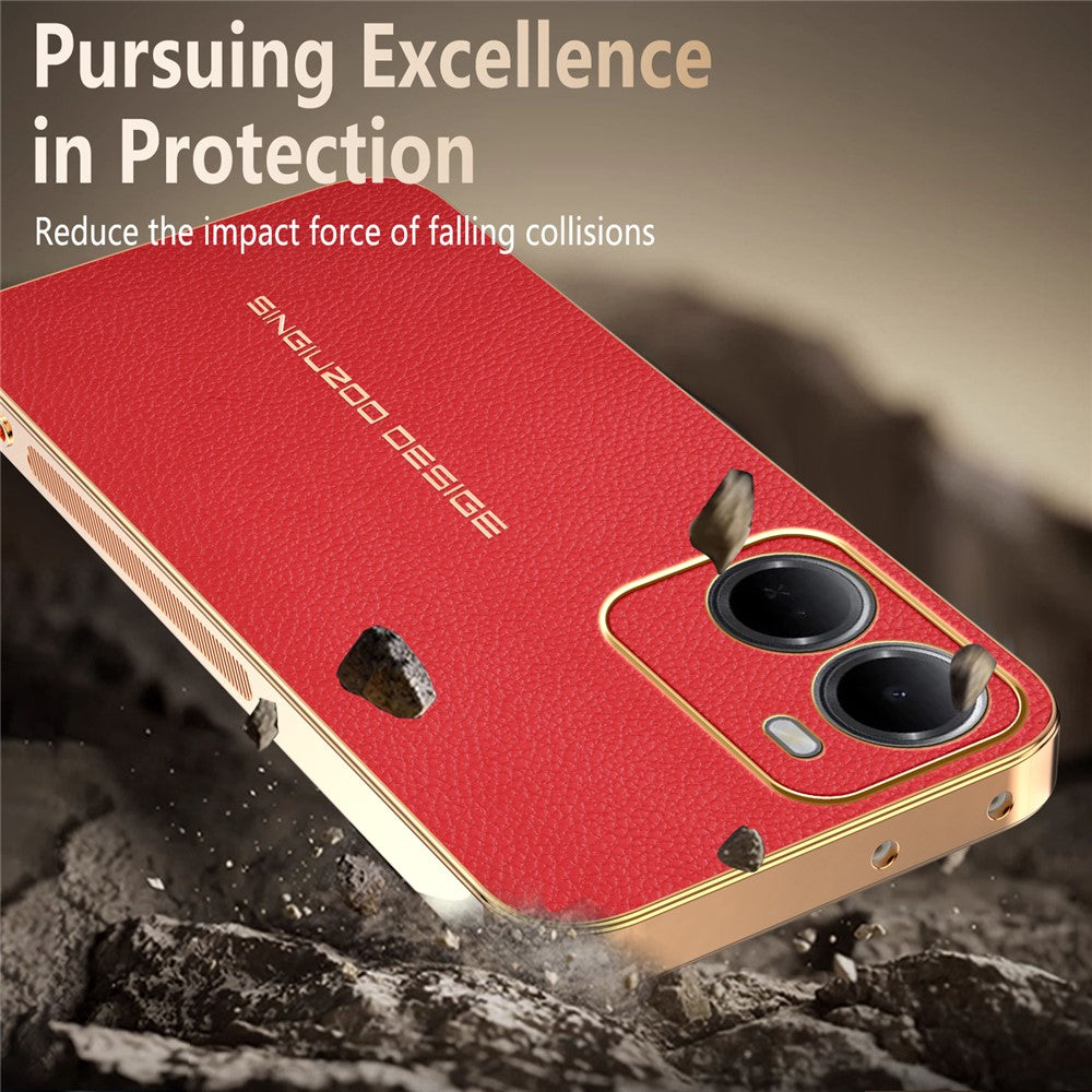 For Xiaomi Redmi 15a 5G Case Anti Scratch Litchi Texture PU Leather TPU Phone Back Cover