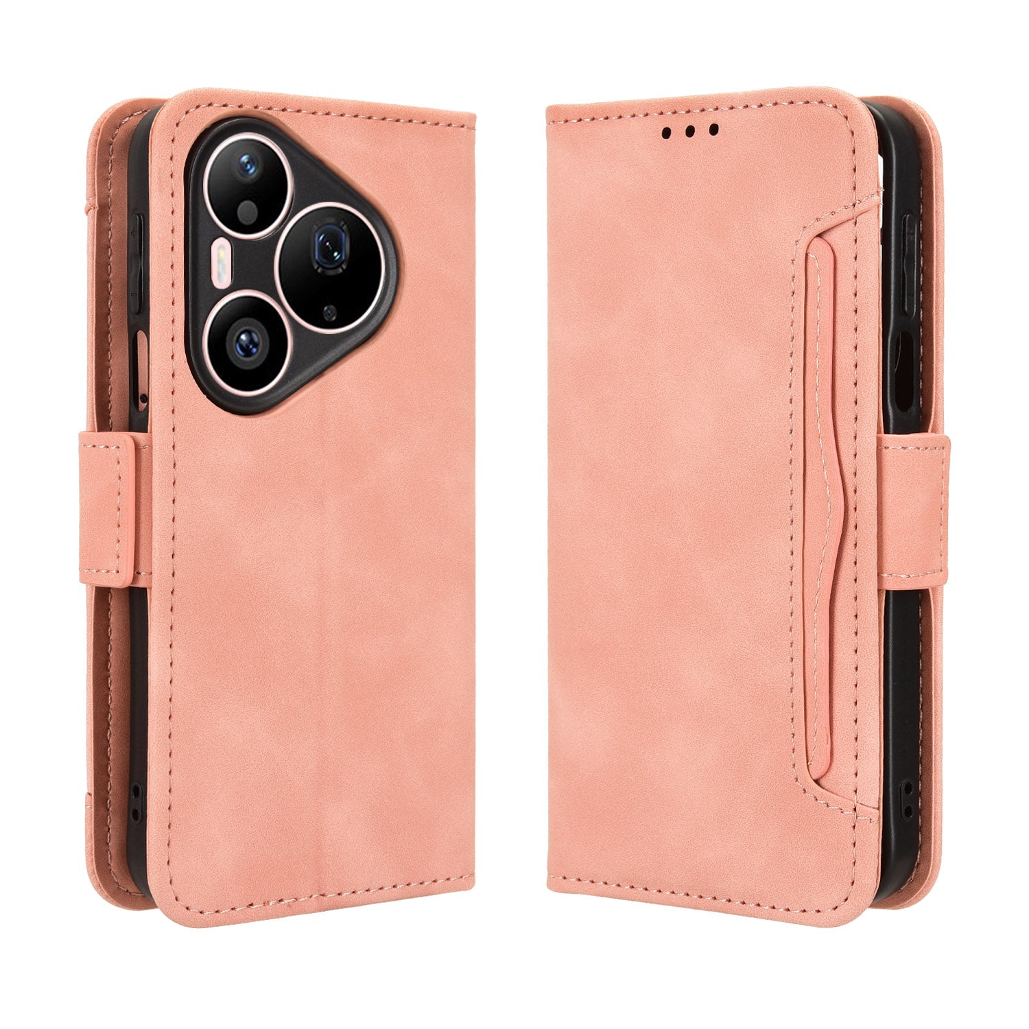 Huawei Pura 90s Pro Max 5G / Pura 90 Pro Max Läderfodral mobilplånboksfodral med flera kortfack