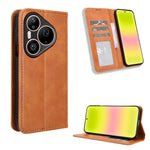 For Huawei Pura 90s Pro Max 5G / Pura 90 Pro Max Leather Case Wallet Stand Retro Texture Phone Cover