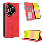 For Huawei Pura 90s Pro Max 5G / Pura 90 Pro Max Leather Case Wallet Stand Retro Texture Phone Cover