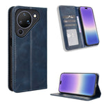 For Huawei Pura 90 Leather Case Wallet Stand Retro Texture Phone Cover