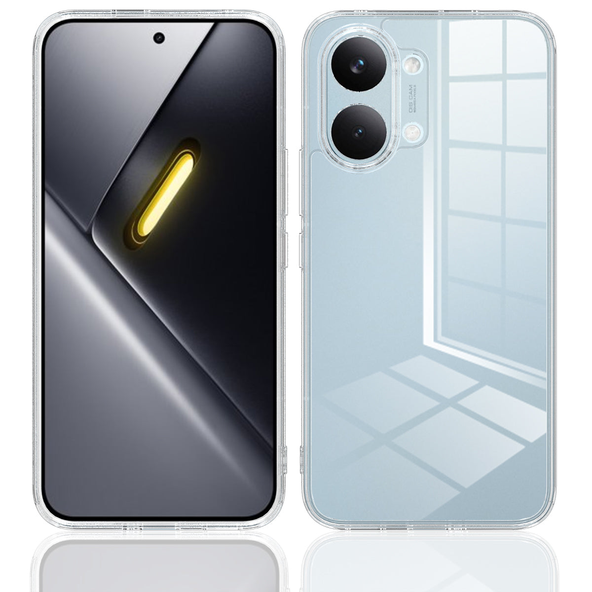 For Xiaomi Redmi Turbo 5 Max 5G / Xiaomi Poco X8 Pro Max 5G Clear Phone Case TPU+Acrylic Shockproof Phone Back Cover
