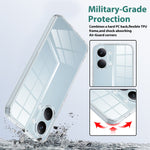 For Xiaomi Redmi Turbo 5 Max 5G / Xiaomi Poco X8 Pro Max 5G Clear Phone Case TPU+Acrylic Shockproof Phone Back Cover