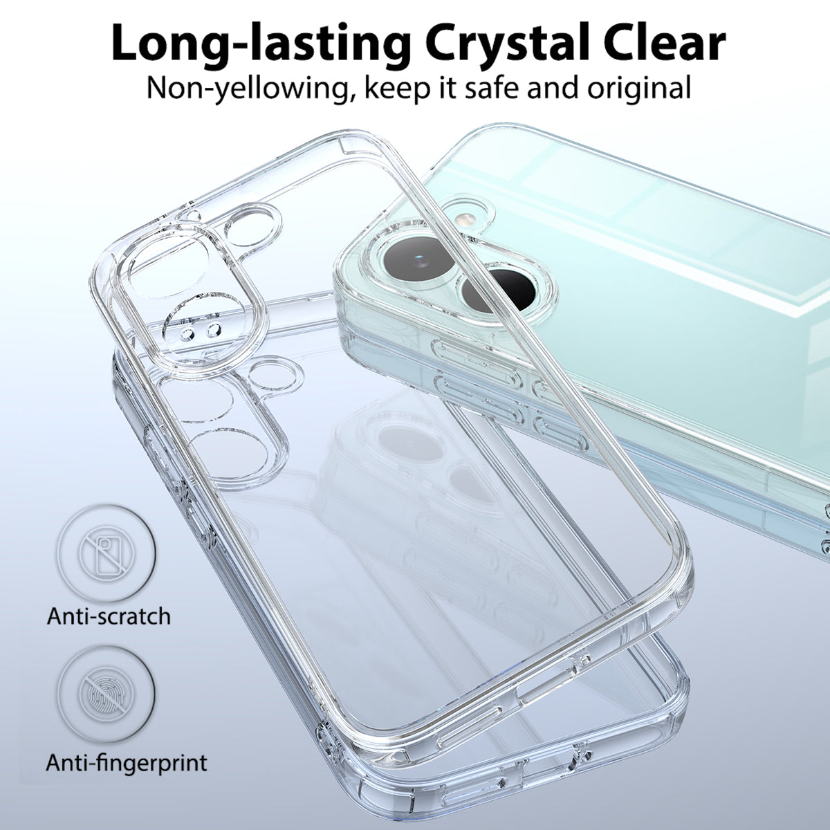 For Xiaomi Redmi Turbo 5 5G / Xiaomi Poco X8 Pro 5G Clear Phone Case TPU+Acrylic Shockproof Phone Back Cover