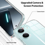 For Xiaomi Redmi Turbo 5 5G / Xiaomi Poco X8 Pro 5G Clear Phone Case TPU+Acrylic Shockproof Phone Back Cover