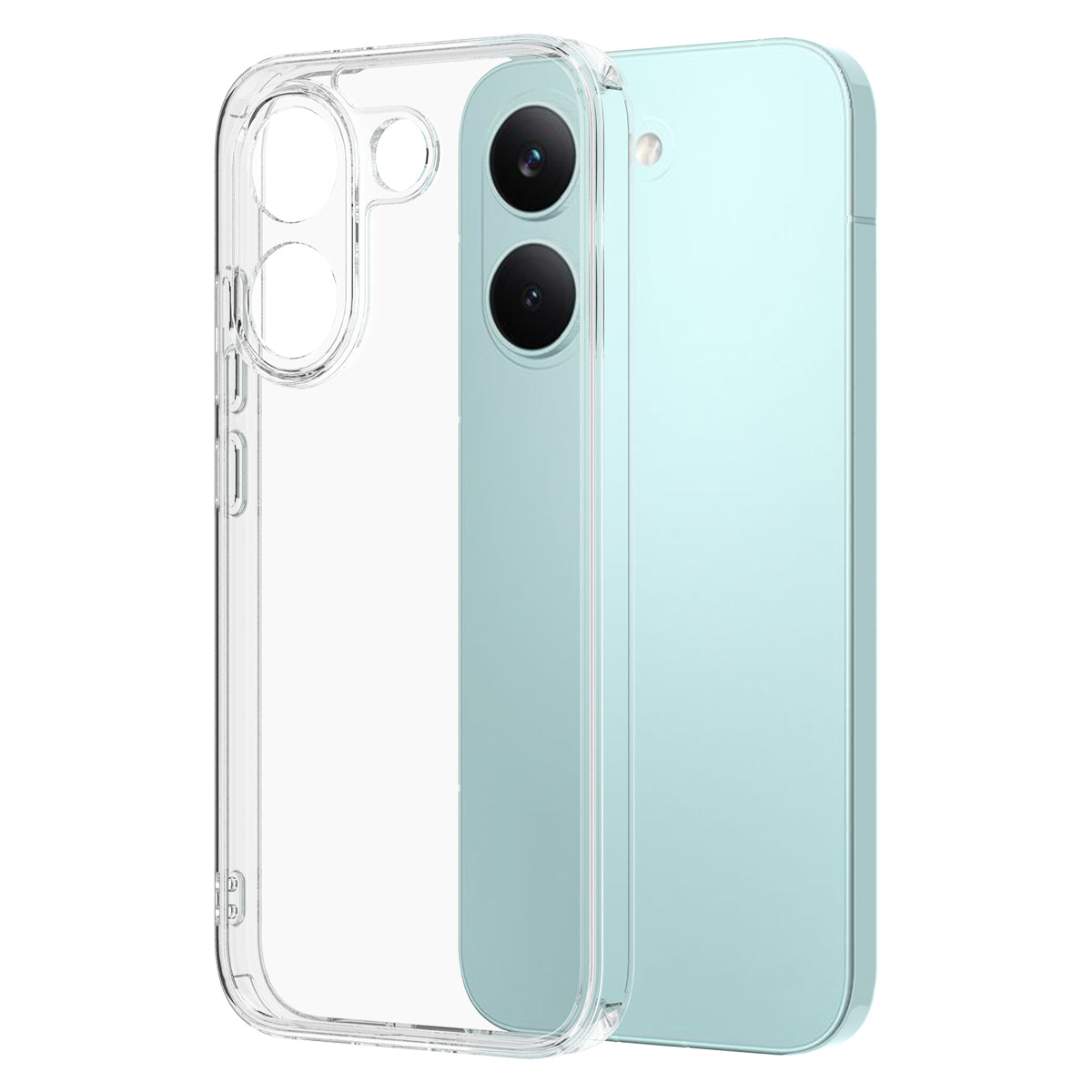 For Xiaomi Redmi Turbo 5 5G / Xiaomi Poco X8 Pro 5G Clear Phone Case TPU+Acrylic Shockproof Phone Back Cover