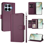 For Xiaomi 17T Case 9 Card Slots PU Leather Flip Wallet Phone Cover with Hand Strap