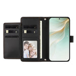 For Xiaomi Redmi K90 Max 5G Case 9 Card Slots PU Leather Flip Wallet Phone Cover with Hand Strap