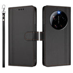 For Xiaomi 17 Ultra 5G Case 9 Card Slots PU Leather Flip Wallet Phone Cover with Hand Strap