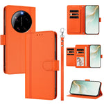For Xiaomi 17 Ultra 5G Case 9 Card Slots PU Leather Flip Wallet Phone Cover with Hand Strap
