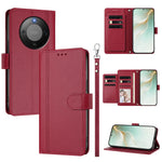 For Honor X70 5G / Honor Magic8 Lite 5G / Honor X9d 5G Case 9 Card Slots PU Leather Flip Wallet Phone Cover with Hand Strap