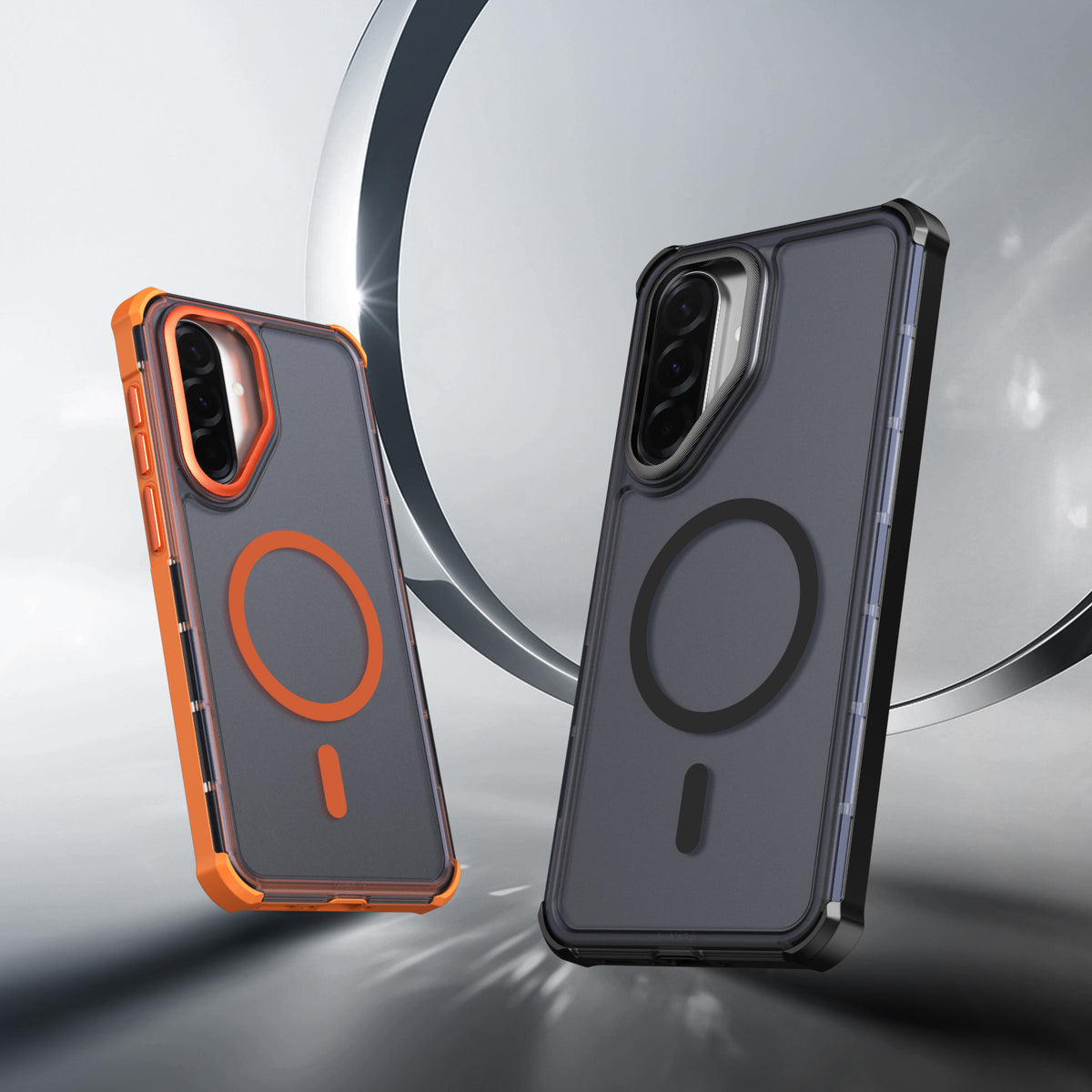 Til Samsung Galaxy A56 5G / Galaxy A37 5G / Galaxy A36 5G Magnetisk Etui Elektrobelagt Ramme Hudvenligt TPU+PC Telefoncover