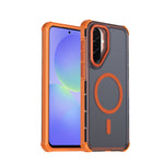 Til Samsung Galaxy A56 5G / Galaxy A37 5G / Galaxy A36 5G Magnetisk Etui Elektrobelagt Ramme Hudvenligt TPU+PC Telefoncover