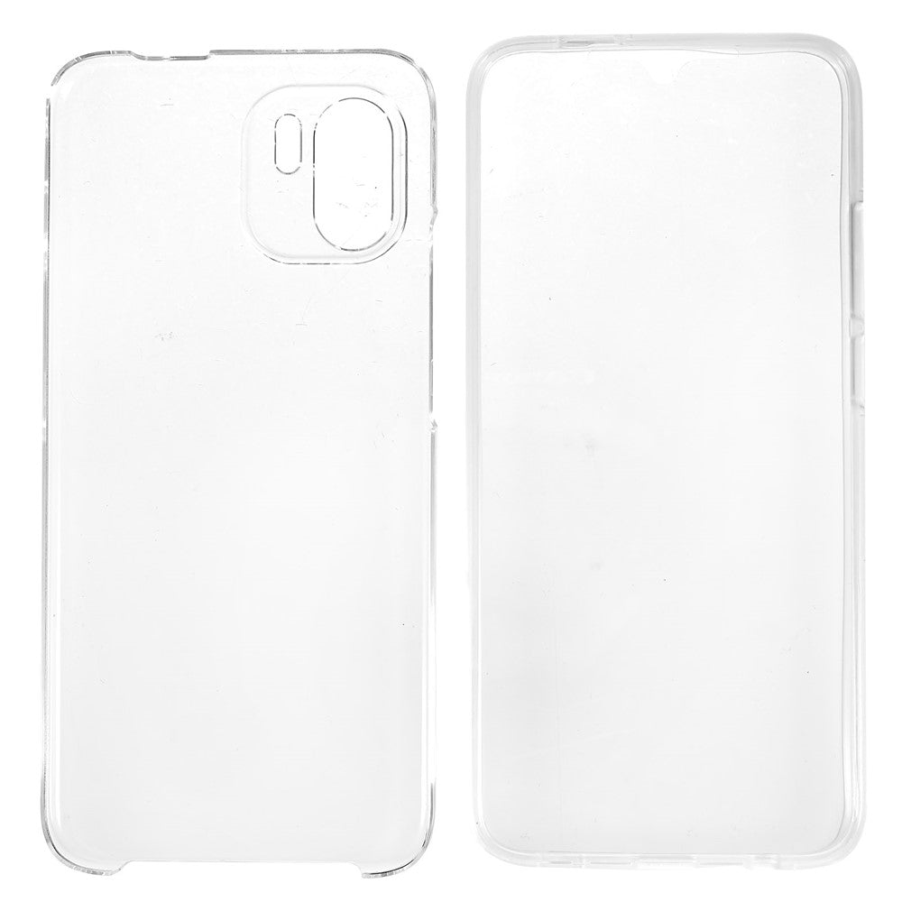 Detachable PET Screen Protector Phone Case for Xiaomi Redmi A1 4G / A2 4G TPU + Acrylic Shockproof Protective Cover